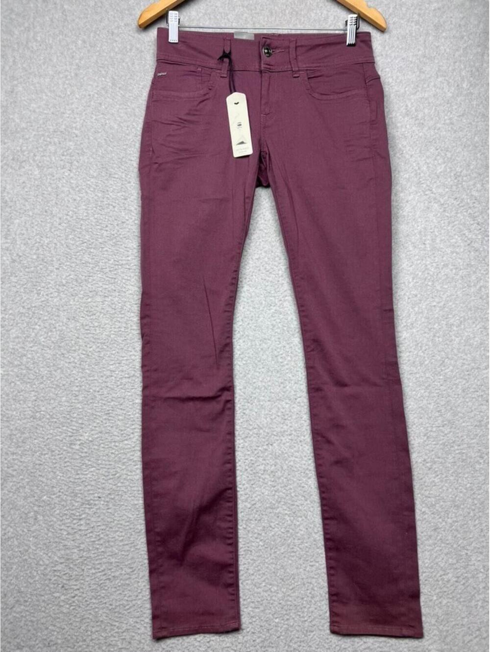 G-Star RAW Lynn Low Rise Skinny Jeans 28/32 Denim Sculpting Designer Luxury Y2k